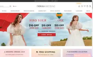 Dorriswedding.com Screenshot 2024-05-09 11:20:37
