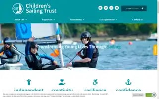 Childrenssailingtrust.org.uk Screenshot 2024-06-11 13:14:49