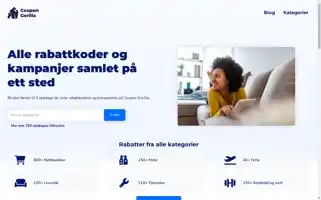 Coupongorilla.co.no Screenshot 2024-06-17 05:33:16