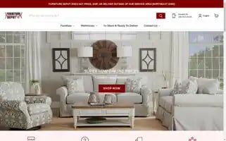 Furnituredepotohio.com Screenshot 2024-05-09 19:58:24