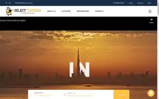 Selecttourism.com Screenshot 2024-04-17 18:25:45