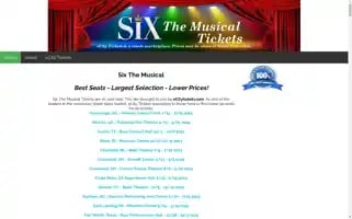 Sixthemusicaltickets.com Screenshot 2024-04-23 19:17:04