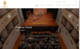 Potenzapicenacultura.it Screenshot 2024-07-08 21:08:25