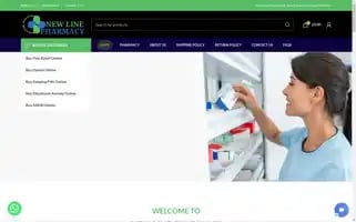 Newlinepharmacy.uk Screenshot 2024-05-26 16:42:41