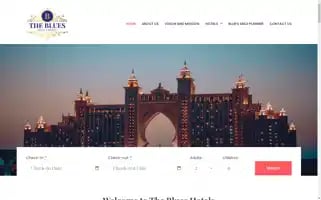 Theblueshotels.com Screenshot 2024-04-22 21:07:51