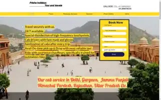 Prishaholidayztourandtravels.com Screenshot 2024-04-27 04:24:37