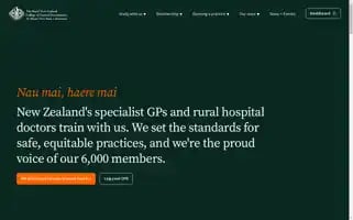 Rnzcgp.org.nz Screenshot 2024-07-06 10:39:42