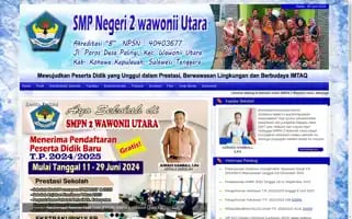 Smpn2wawoniiutara.sch.id Screenshot 2024-06-29 01:20:48