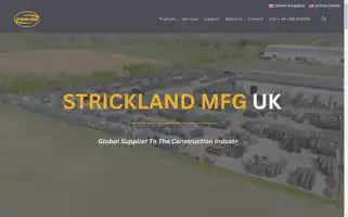 Stricklandmfg.co.uk Screenshot 2024-05-25 05:40:32