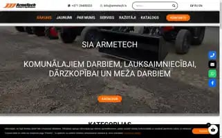 Armetech.lv Screenshot 2024-05-18 05:50:30