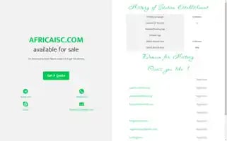 Africaisc.com Screenshot 2024-05-20 11:09:13