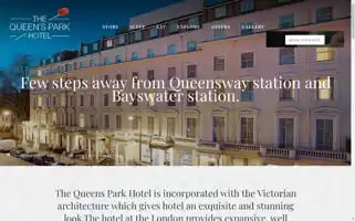 Thequeenparkhotel.co.uk Screenshot 2024-04-18 19:14:51