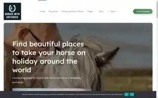 Horseswithsuitcases.com Screenshot 2024-05-27 17:56:53