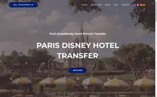 Parisdisneyhoteltransfer.com Screenshot 2024-04-25 06:12:15