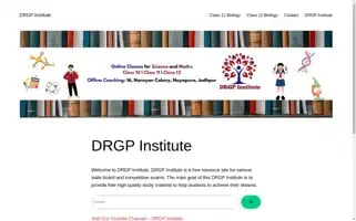 Drgpinstitute.com Screenshot 2024-05-22 07:39:05