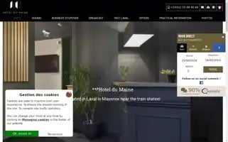 Lavalhoteldumaine.com Screenshot 2024-04-25 09:26:35