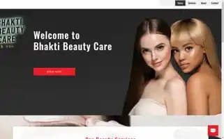 Bhaktibeautycare.com Screenshot 2024-05-17 03:33:55