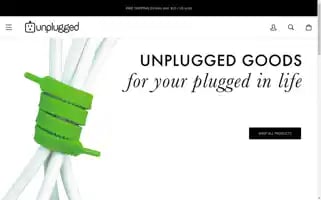 Unpluggedgoods.com Screenshot 2024-05-04 22:01:49