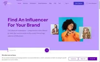 Findmyinfluencer.co.uk Screenshot 2024-05-29 06:10:18