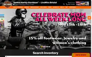 Yankeeharley.com Screenshot 2024-05-15 08:14:03