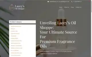 Laceyoilshoppe.com Screenshot 2024-05-22 18:27:21