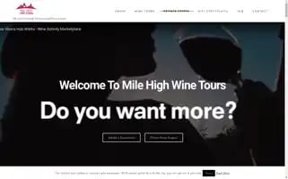 Milehighwinetours.com Screenshot 2024-04-18 04:59:10