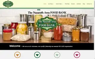 Nazarethareafoodbank.org Screenshot 2024-06-14 03:47:03
