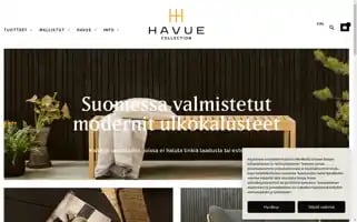 Havuecollection.fi Screenshot 2024-05-18 05:39:16