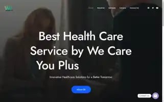 Wecareyouplus.com Screenshot 2024-05-24 04:30:30