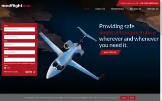 Medflightone.com Screenshot 2024-04-14 19:47:23