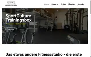 Sportculturepersonaltraining.de Screenshot 2024-07-09 23:26:18