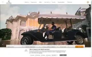 Theleela.com Screenshot 2024-05-14 09:27:42