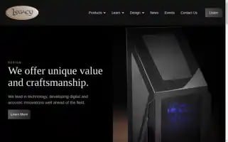 Legacyaudio.com Screenshot 2024-05-12 17:28:17