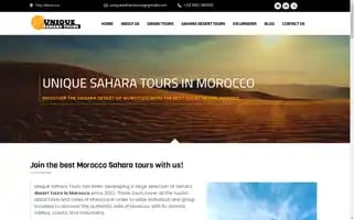 Uniquesaharatours.com Screenshot 2024-04-17 11:50:41