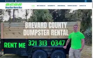 Brevardcountydumpsterrental.com Screenshot 2024-05-18 22:18:09