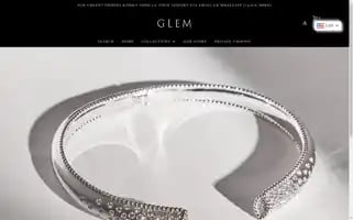 Glemjewelry.com Screenshot 2024-04-19 06:31:25
