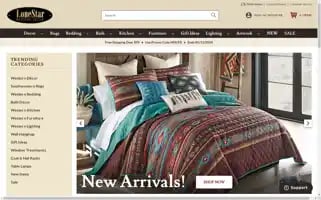 Lonestarwesterndecor.com Screenshot 2024-05-12 18:55:09