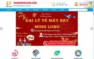 Hoangminhlongtravel.com Screenshot 2024-04-24 10:34:08