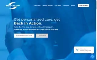 Backinactionmedical.com Screenshot 2024-07-07 21:25:44