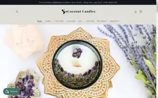 Sococonutcandles.com Screenshot 2024-05-19 00:58:58