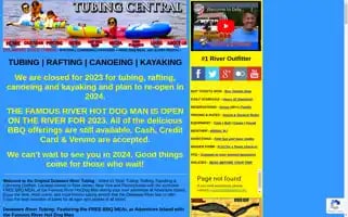 Delawarerivertubing.com Screenshot 2024-05-09 09:12:02