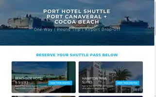Porthotelshuttle.com Screenshot 2024-04-12 06:33:29