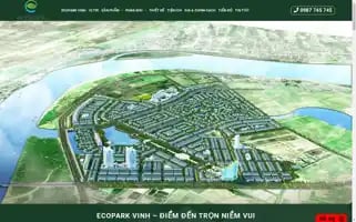 Ecoparkcentralvinh.net Screenshot 2024-05-19 01:27:43