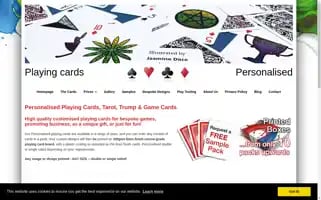 Playingcardspersonalised.co.uk Screenshot 2024-05-16 13:02:02