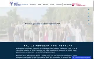 Prvimentor.si Screenshot 2024-07-10 01:51:40