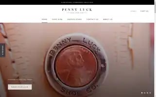 Pennyluckshoes.com Screenshot 2024-05-05 17:07:38