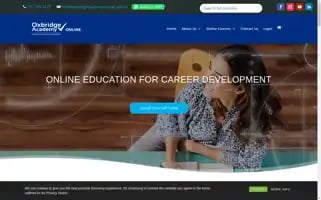 Oxbridgeacademyonline.edu.za Screenshot 2024-05-25 11:47:52