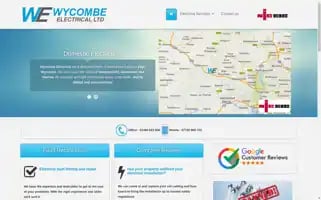 Wycombe-electrical.com Screenshot 2024-07-05 19:03:14