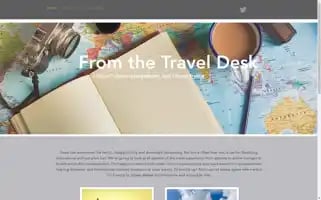 Fromthetraveldesk.com Screenshot 2024-04-22 13:06:37