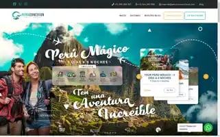 Peruconexiontravel.com Screenshot 2024-04-15 12:00:43